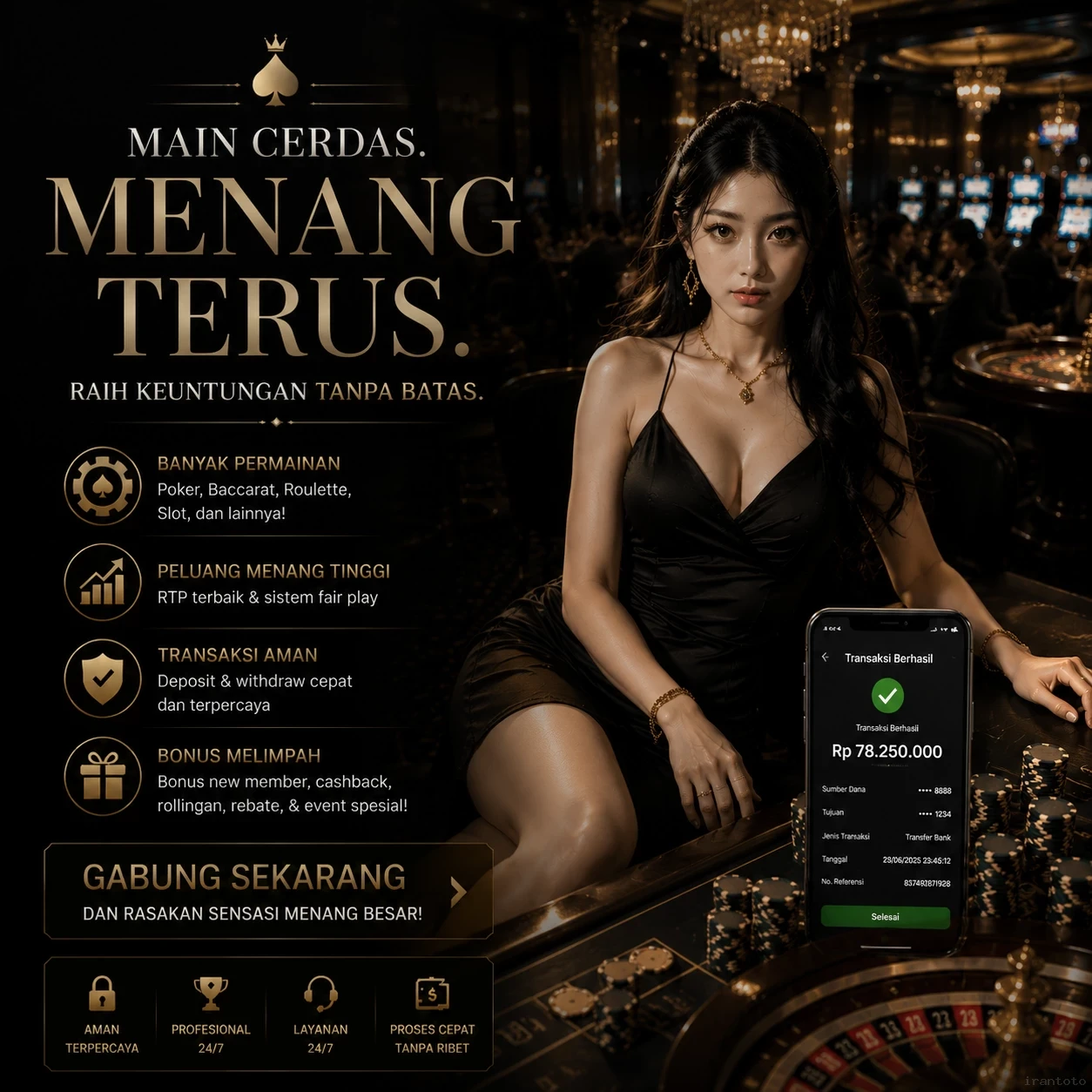 irantoto APK — file sudah dicek